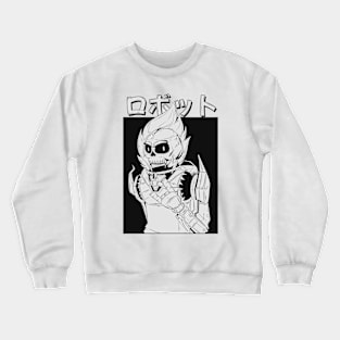 Skull robot illustration Crewneck Sweatshirt